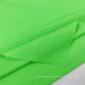 plain style 4 way stretch cloth polyamide lycra ribbed warp knitted shiny swimsuit fabric